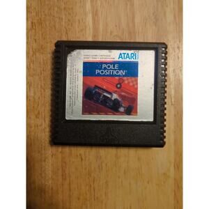 ATARI 5200 Pole Position Vintage Video Game Cartridge Cart Tested VG